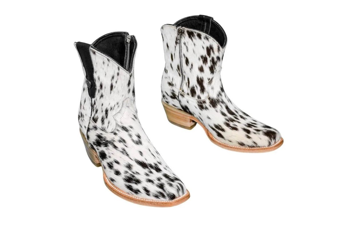 The Loretta Cowhide Boots - Size 7.5 US
