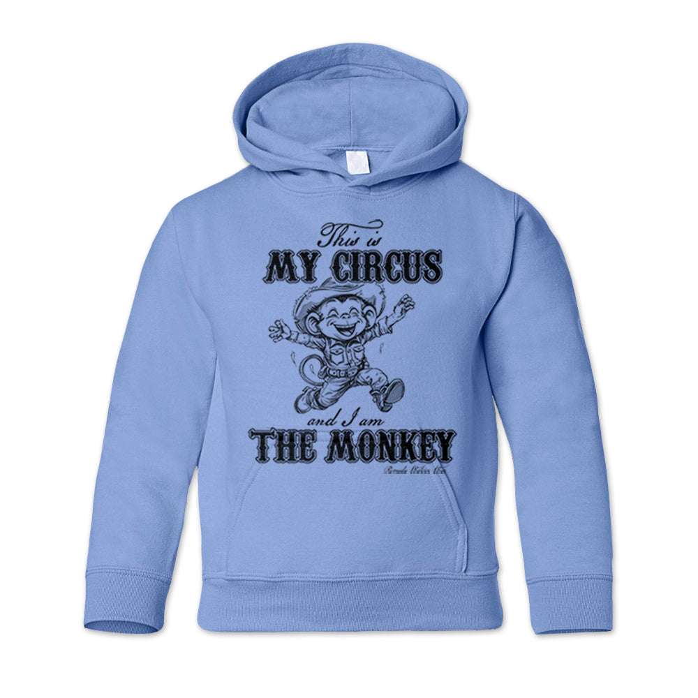 THIS IS MY CIRCUS AND I AM THE MONKEY Youth Western Pullover Hoodie