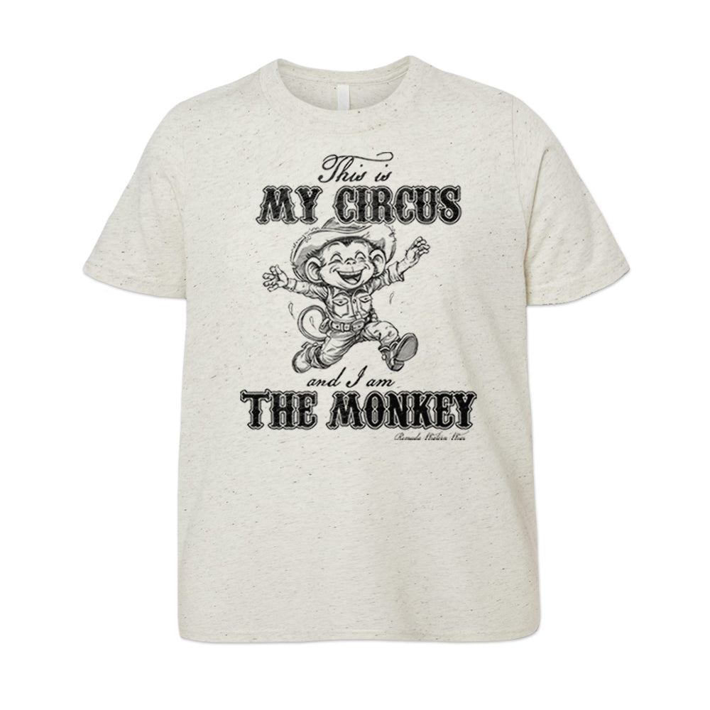 THIS IS MY CIRCUS AND I AM THE MONKEY Youth Western Tee