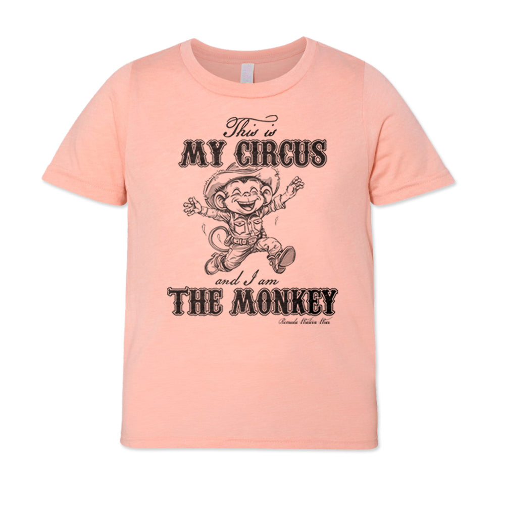 THIS IS MY CIRCUS AND I AM THE MONKEY Youth Western Tee