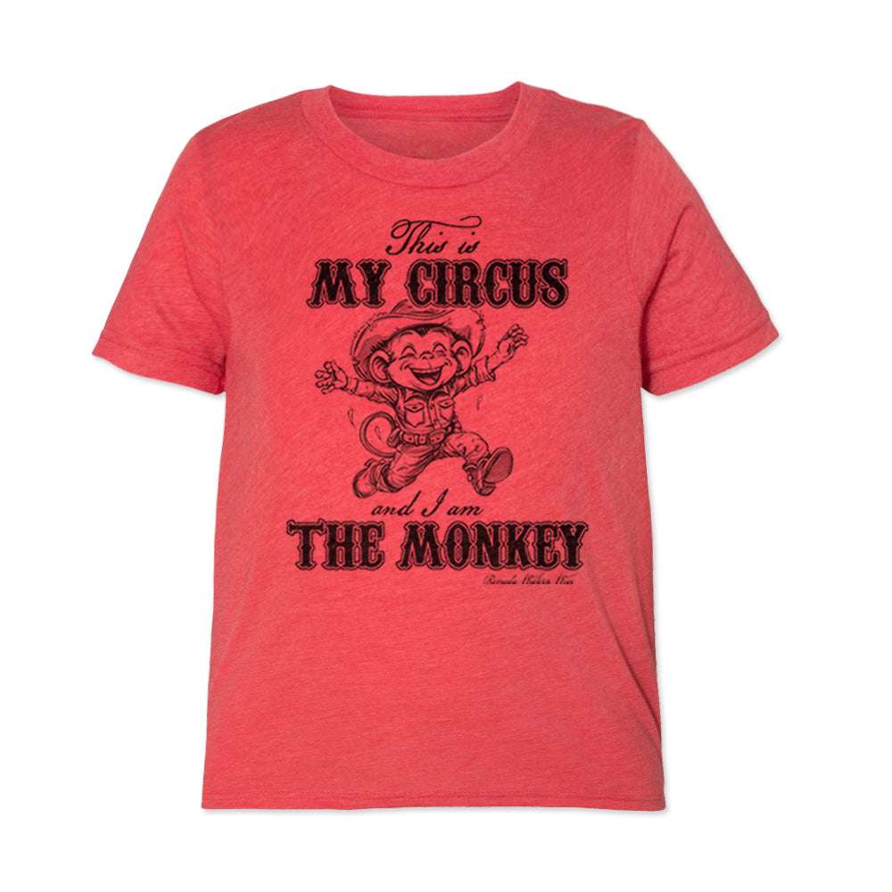 THIS IS MY CIRCUS AND I AM THE MONKEY Youth Western Tee