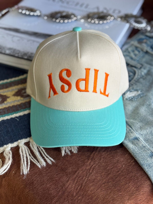 Tipsy Embroidered Trucker Hat