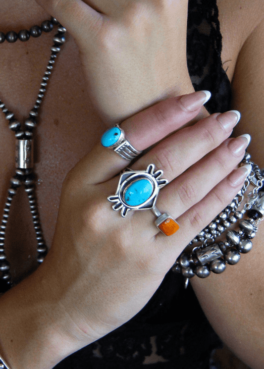 Town of Cana Turquoise Ring