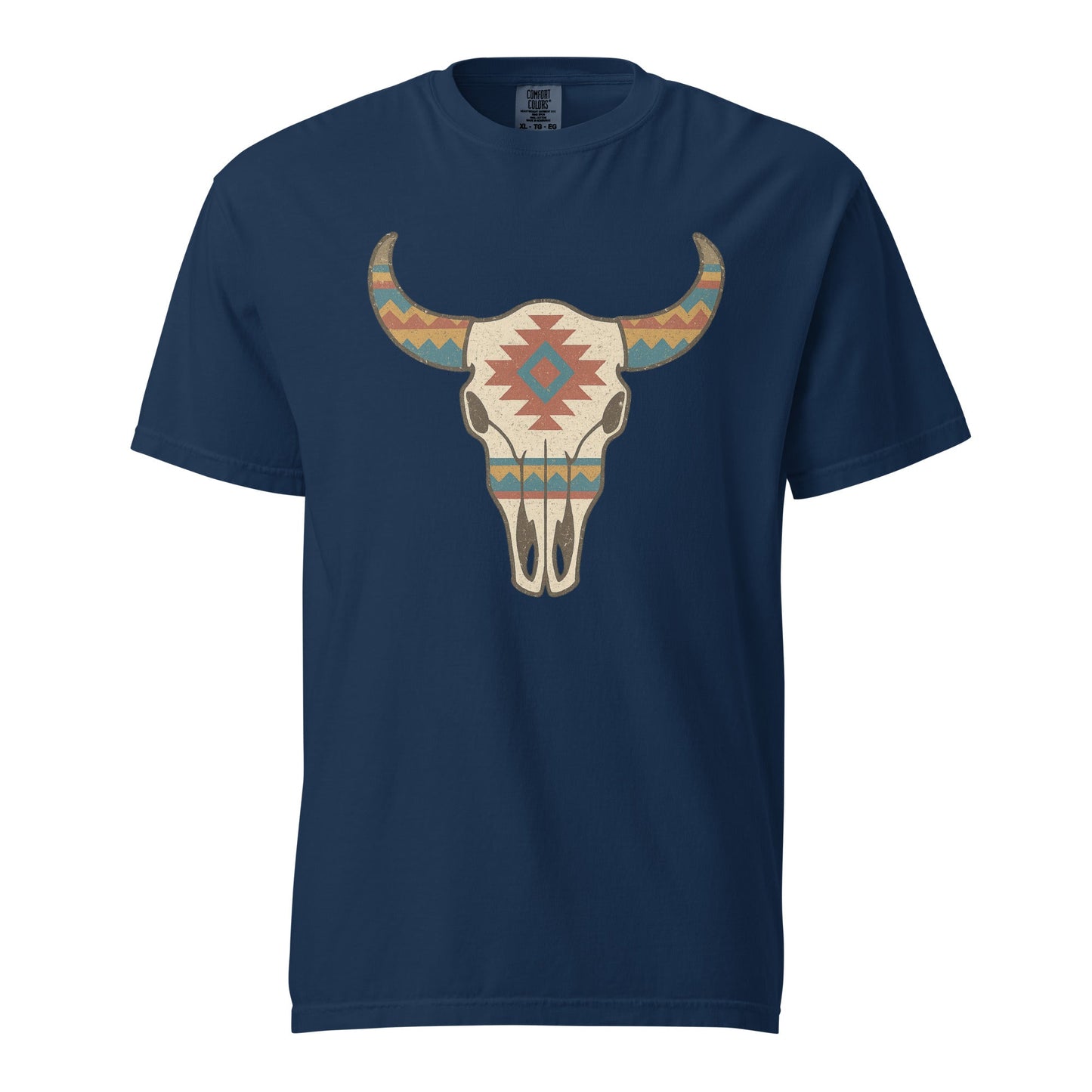 Tribal Cow Skull Tee