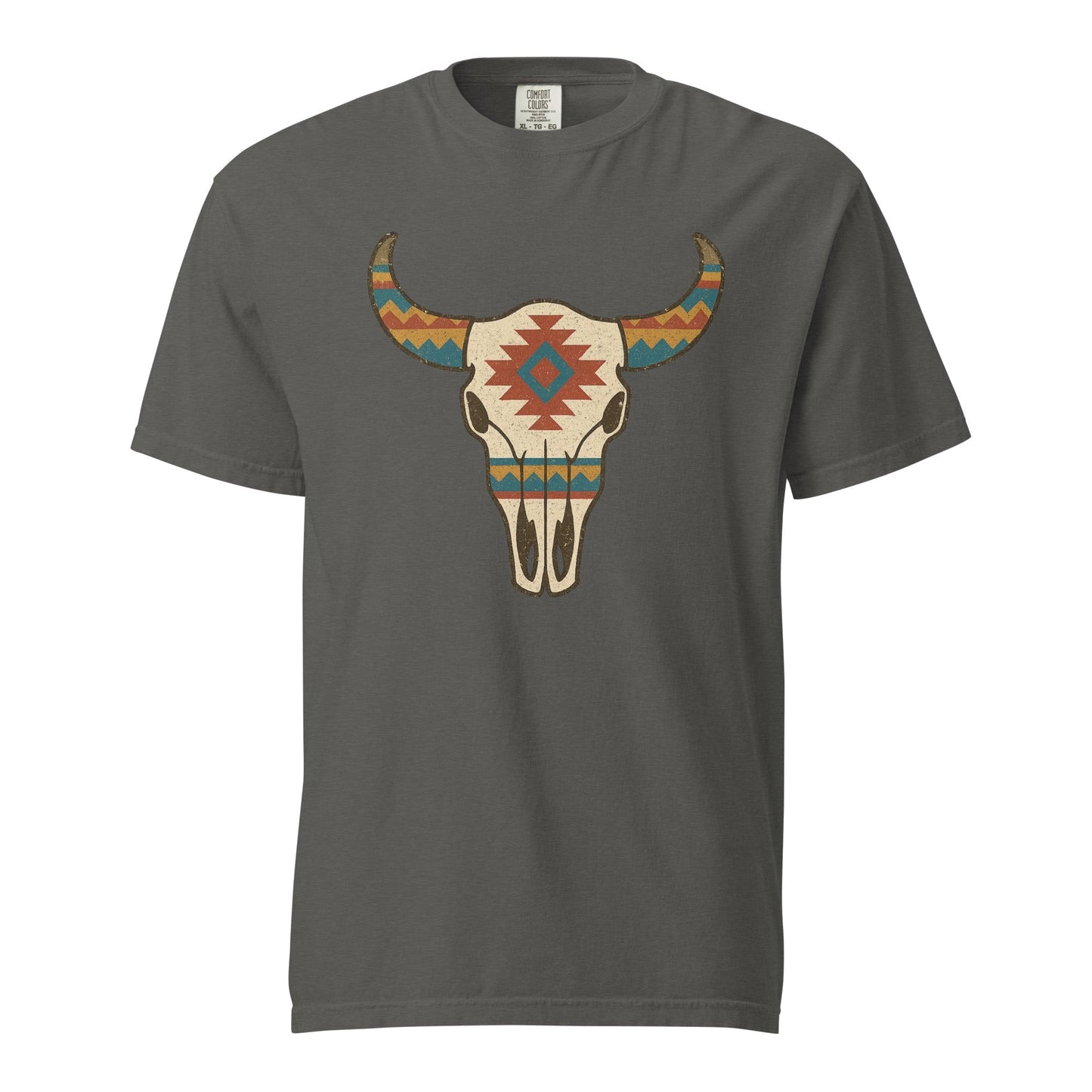Tribal Cow Skull Tee
