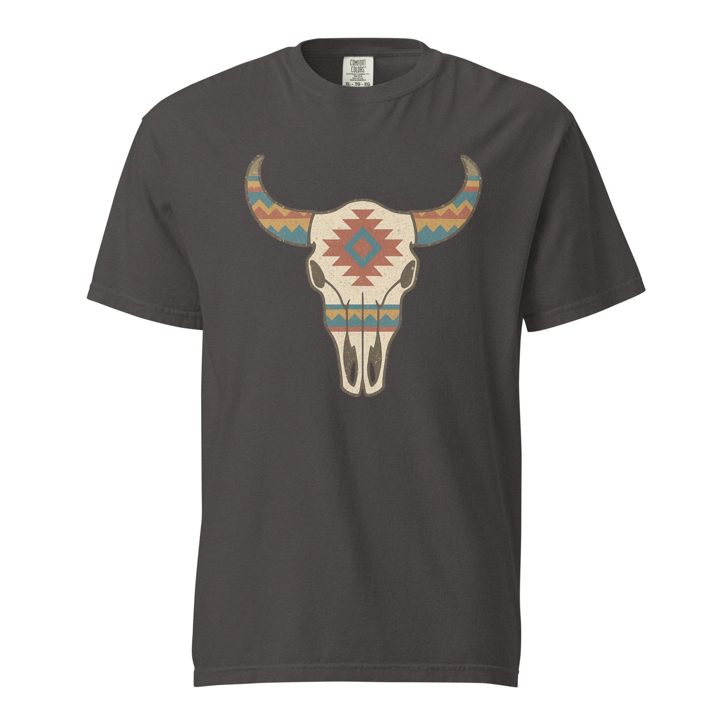 Tribal Cow Skull Tee