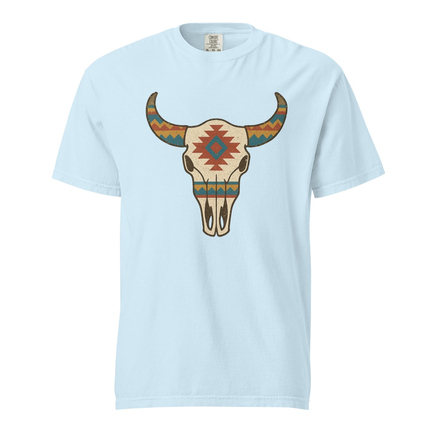 Tribal Cow Skull Tee