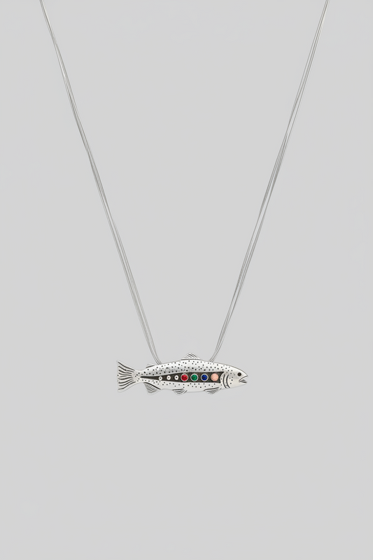 Trout Pin/Necklace Pendant