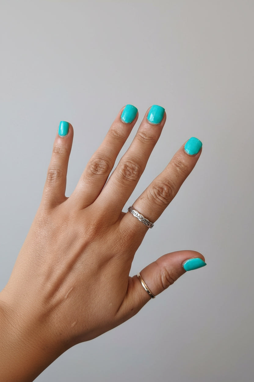 Unchained Silver Stamped Ring
