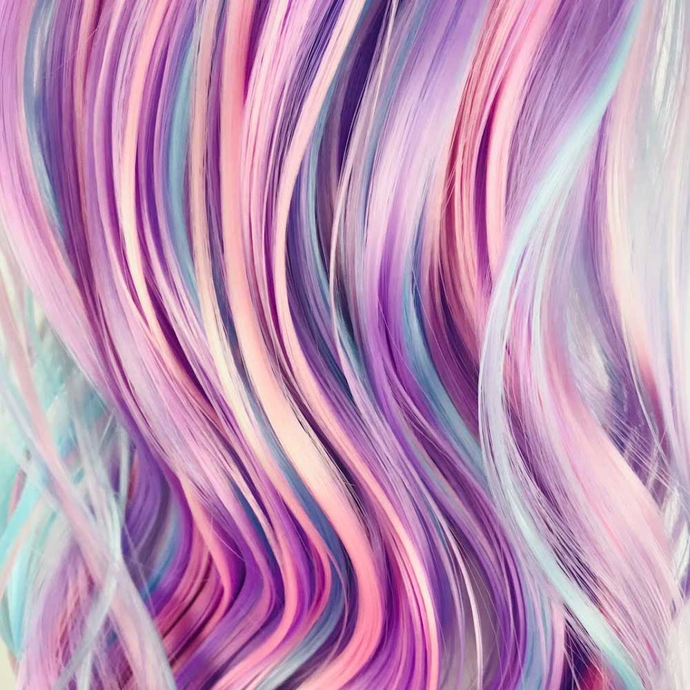 Unicorn Swirl Ponytail Hair Extension