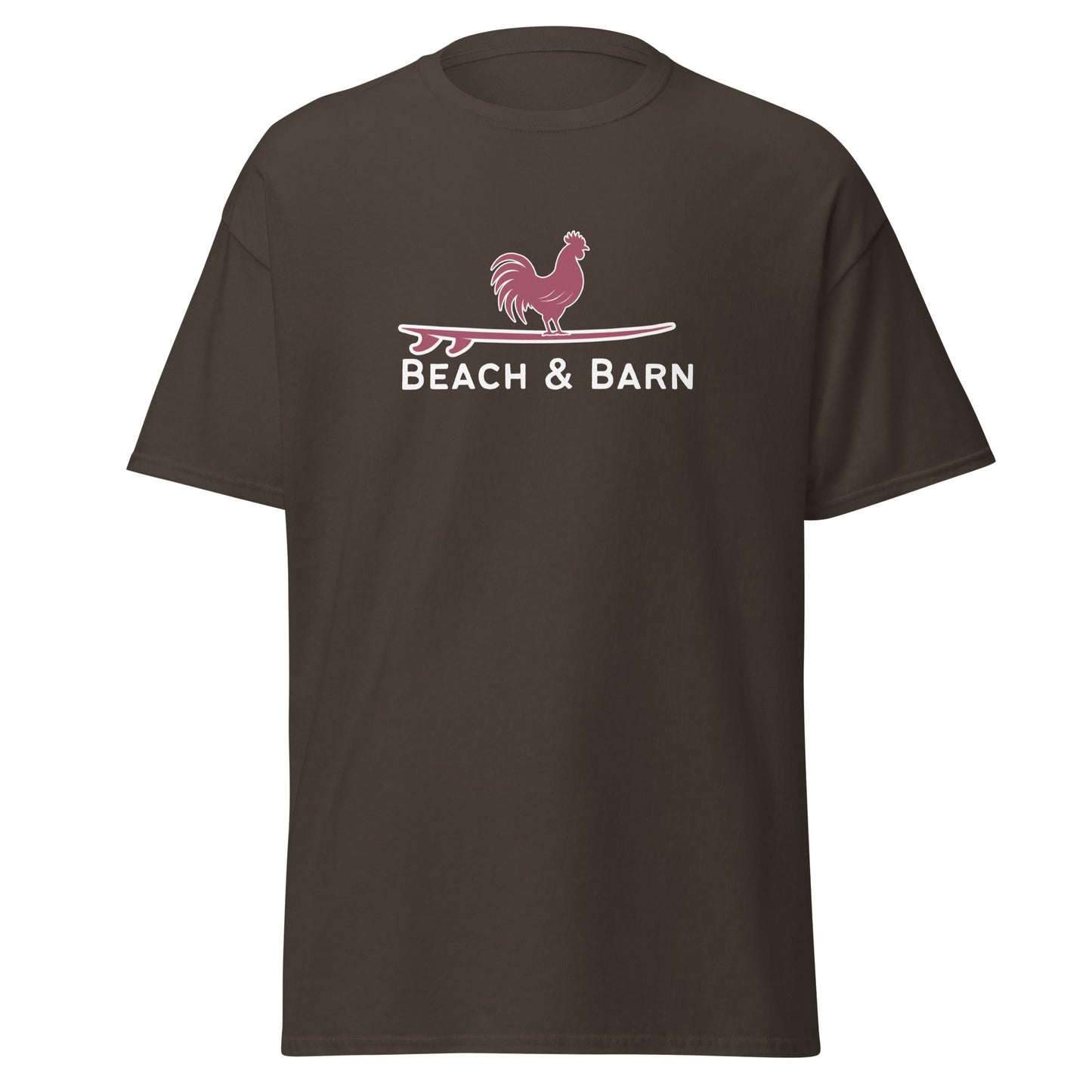 Beach & Barn Tee Surfing Chicken Men's T-Shirt