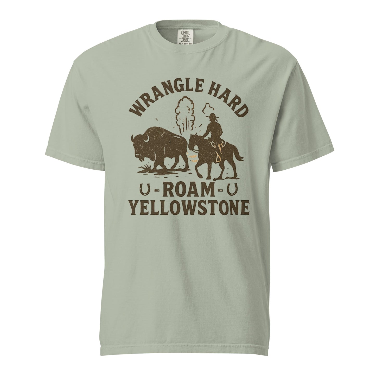 Roam Yellowstone Men's Heavyweight T-Shirt