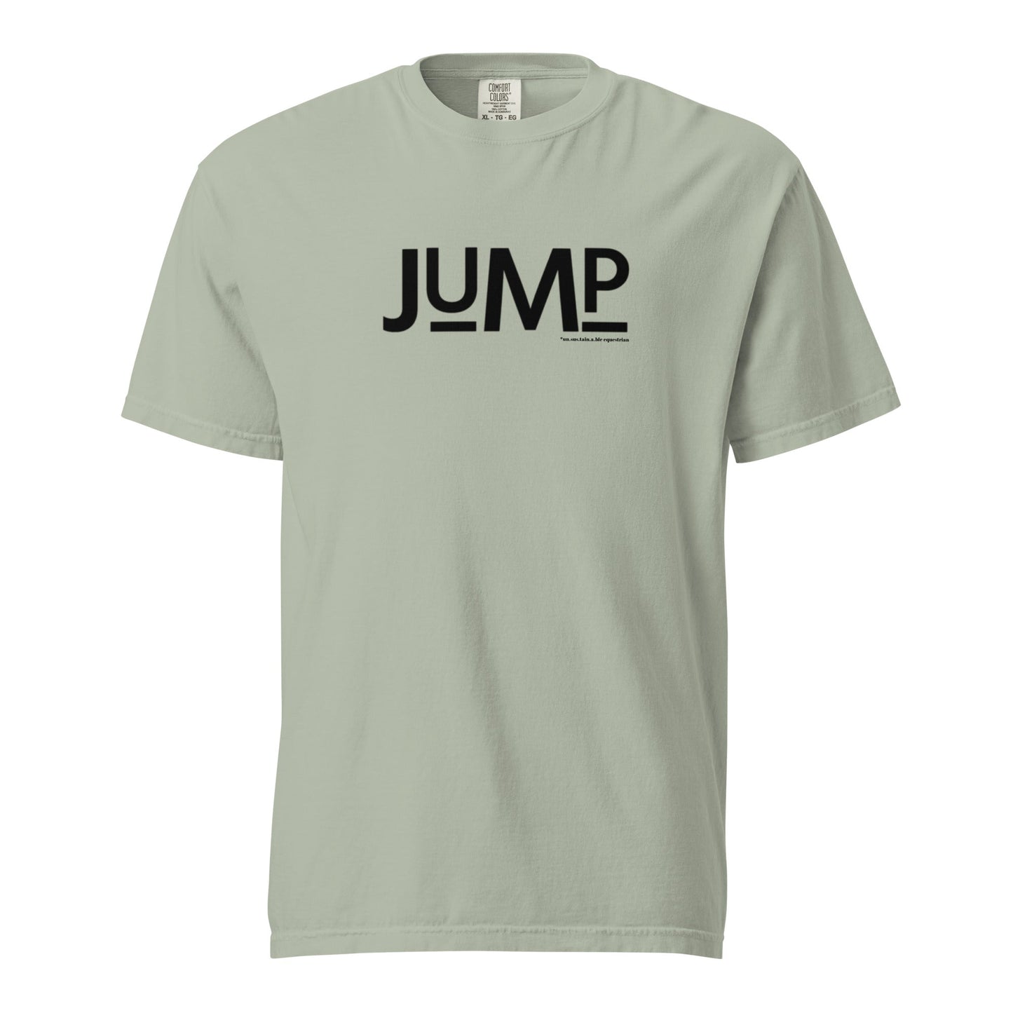 Unisex garment-dyed heavyweight t-shirt - Jump