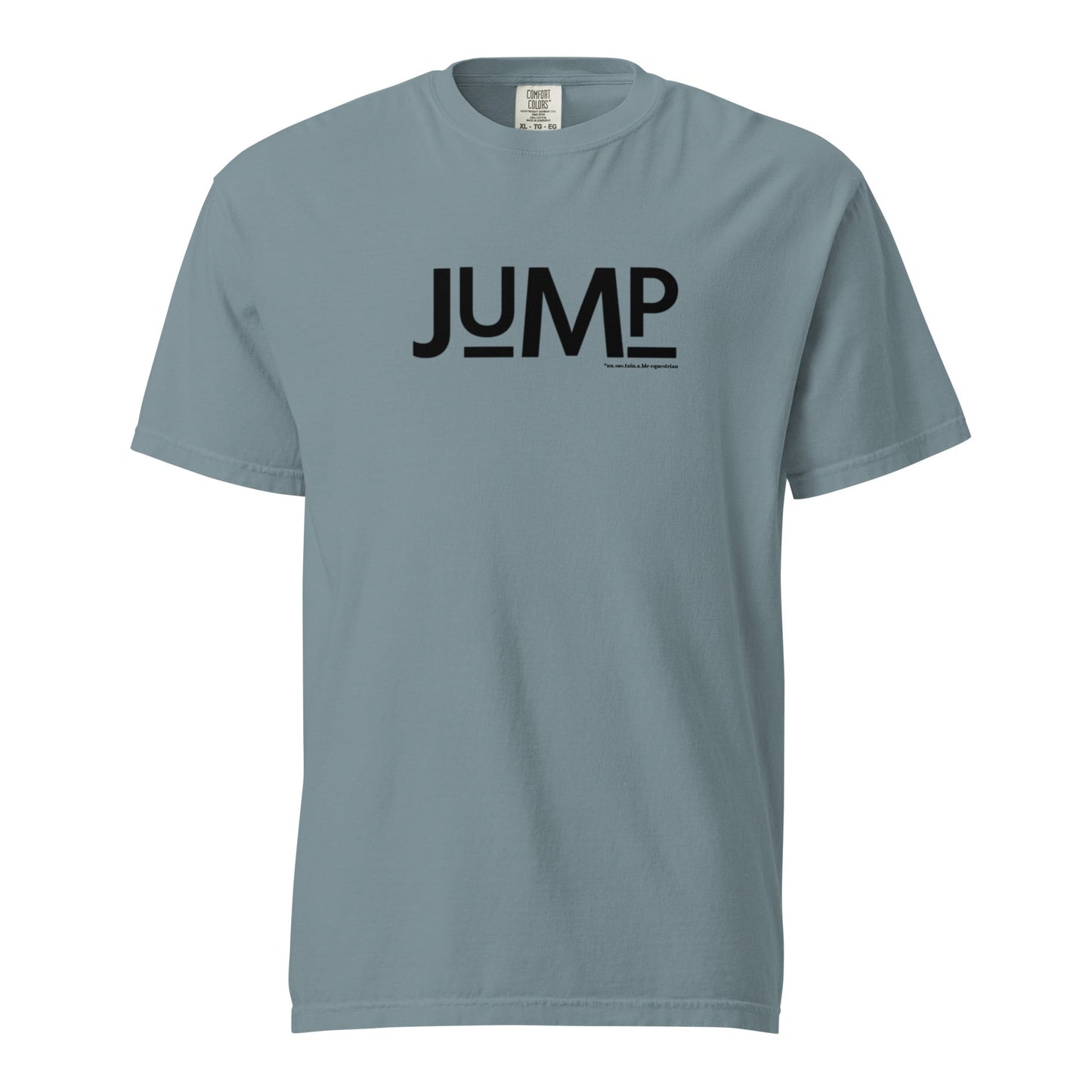Unisex garment-dyed heavyweight t-shirt - Jump
