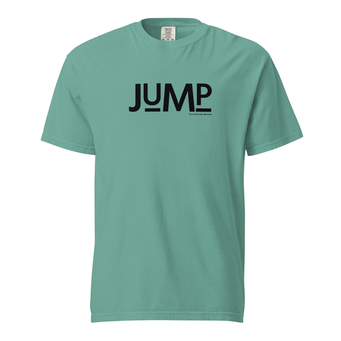 Unisex garment-dyed heavyweight t-shirt - Jump