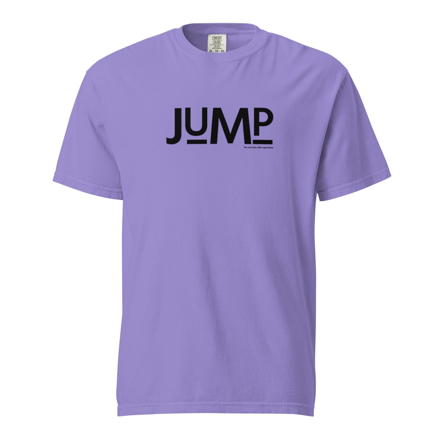 Unisex garment-dyed heavyweight t-shirt - Jump