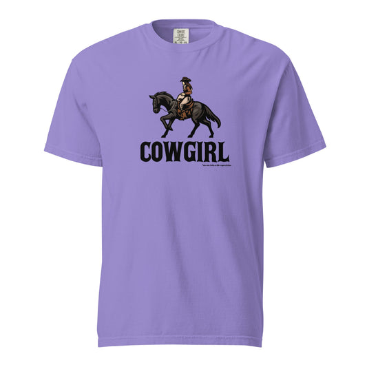Unisex garment-dyed heavyweight t-shirt - Cowgirl