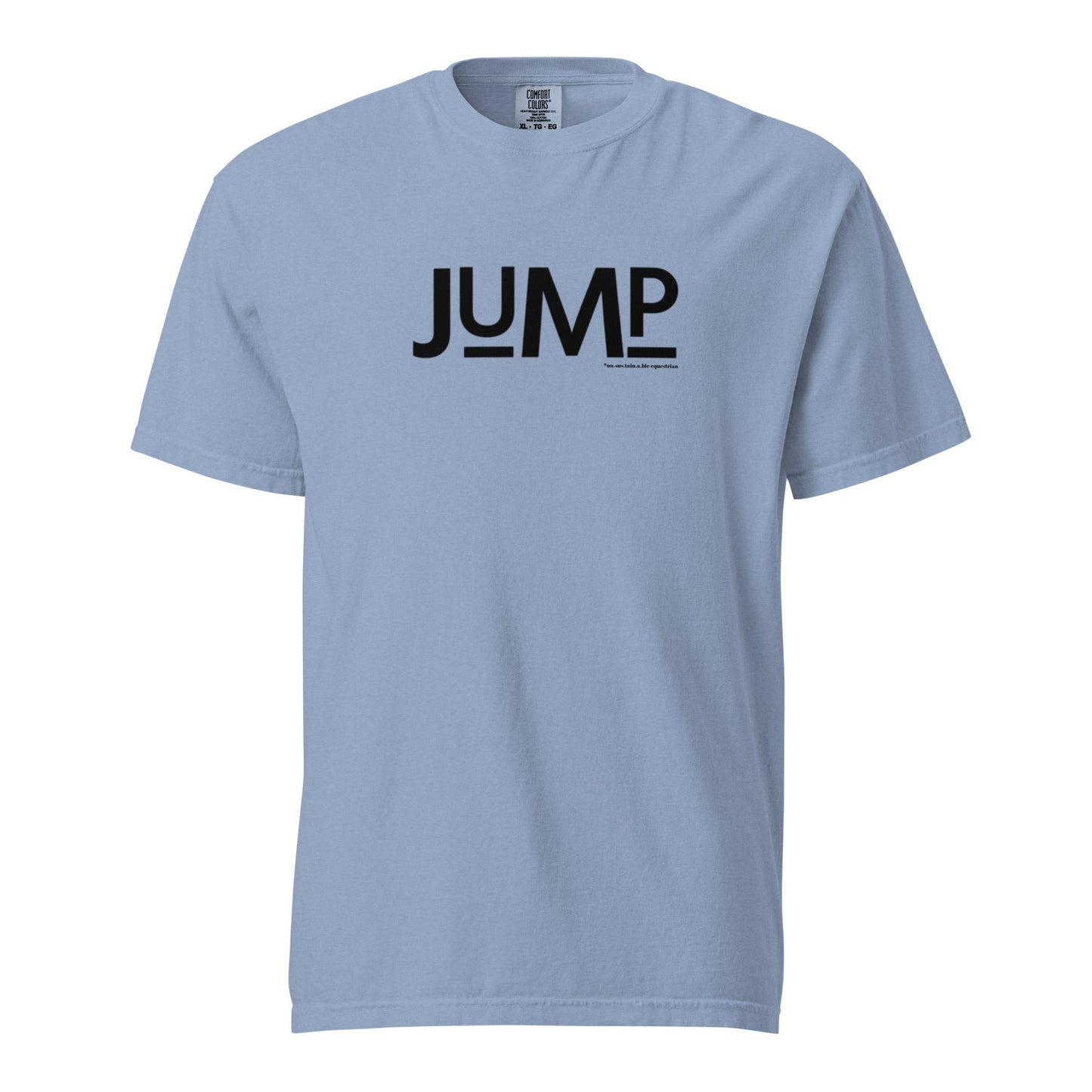 Unisex garment-dyed heavyweight t-shirt - Jump
