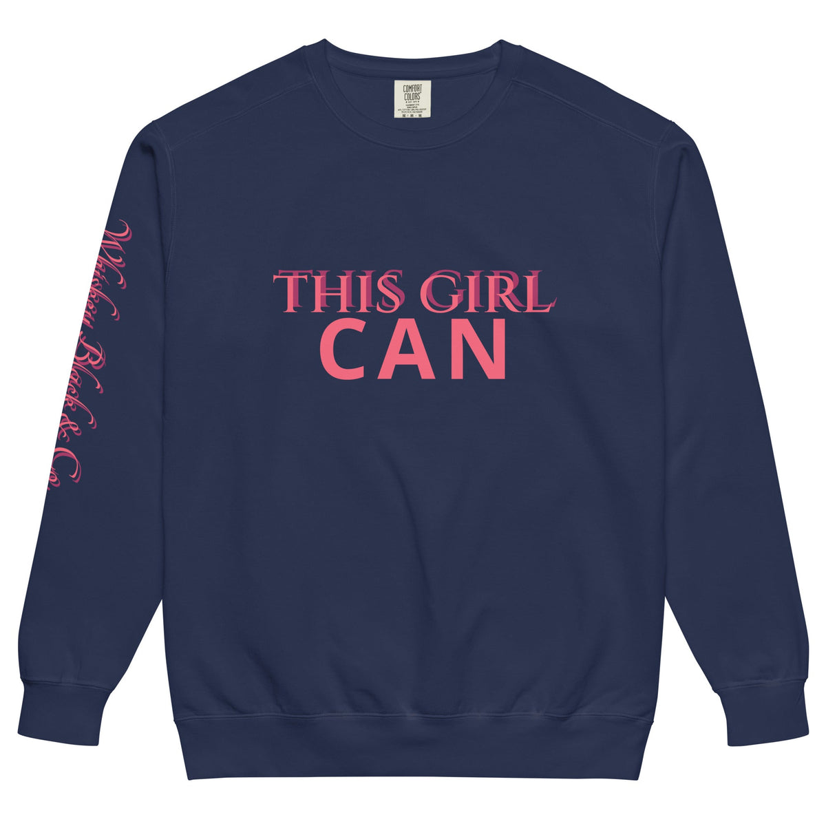 This Girl Can Unisex garment-dyed sweatshirt