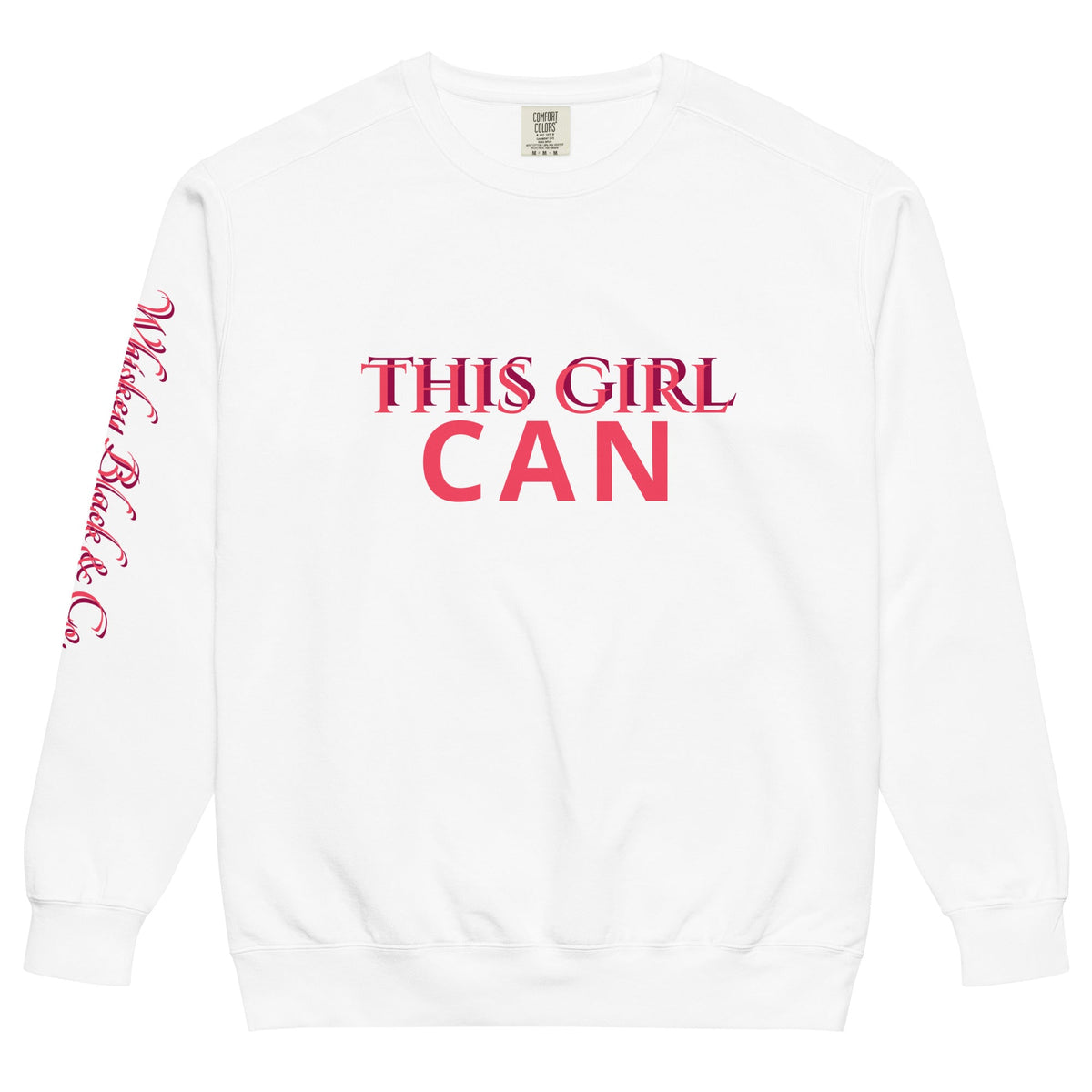 This Girl Can Unisex garment-dyed sweatshirt