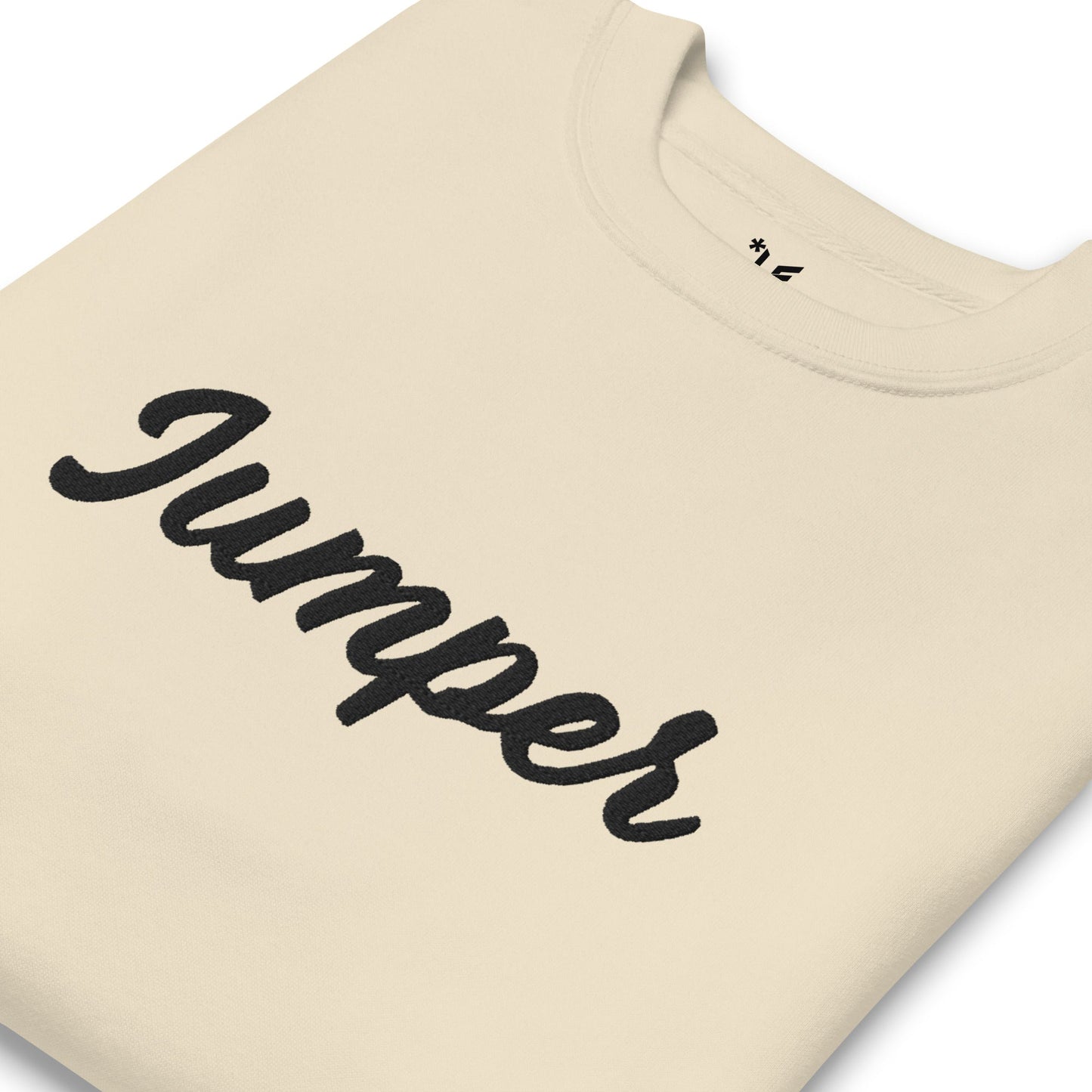 Unisex Premium Sweatshirt - Embroidered - Jumper (Lighter Hues)