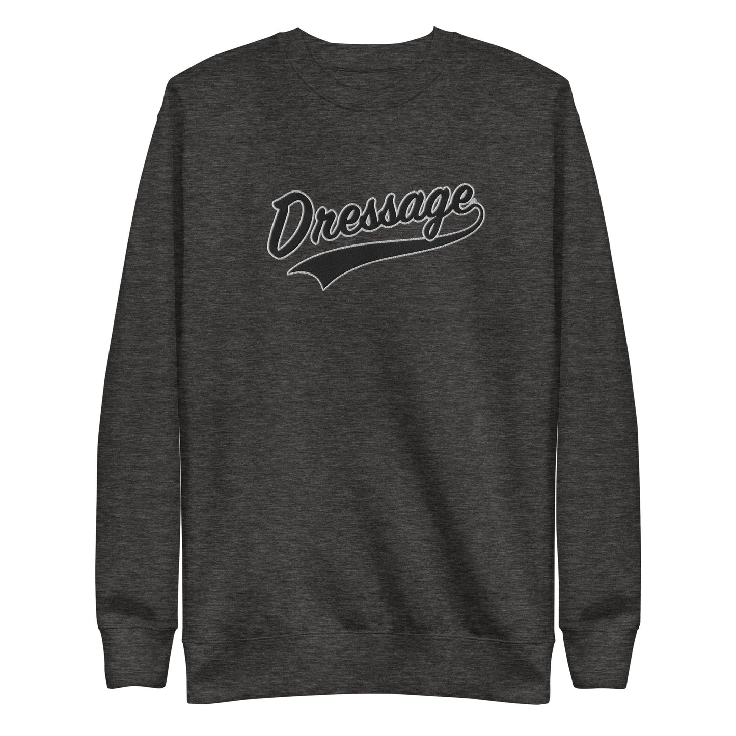Unisex Premium Sweatshirt - Sporty Logo Dressage - Embroidered