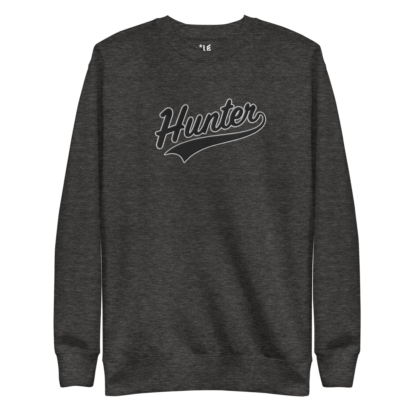 Unisex Premium Sweatshirt - Sporty Logo Hunter - Embroidered