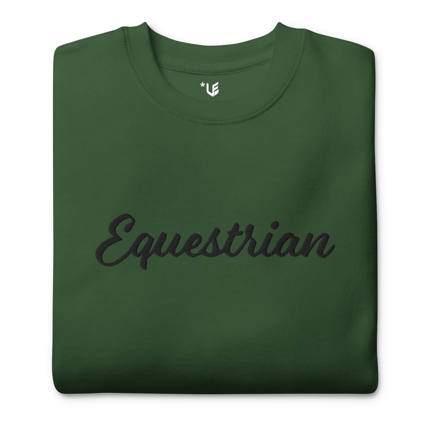 Unisex Premium Sweatshirt - Equestrian - Darker Hues