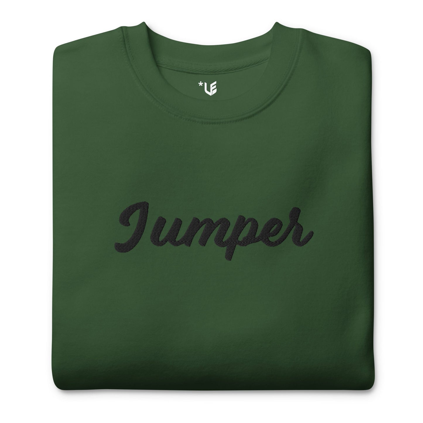 Unisex Premium Sweatshirt - Embroidered - Jumper (Darker Hues)
