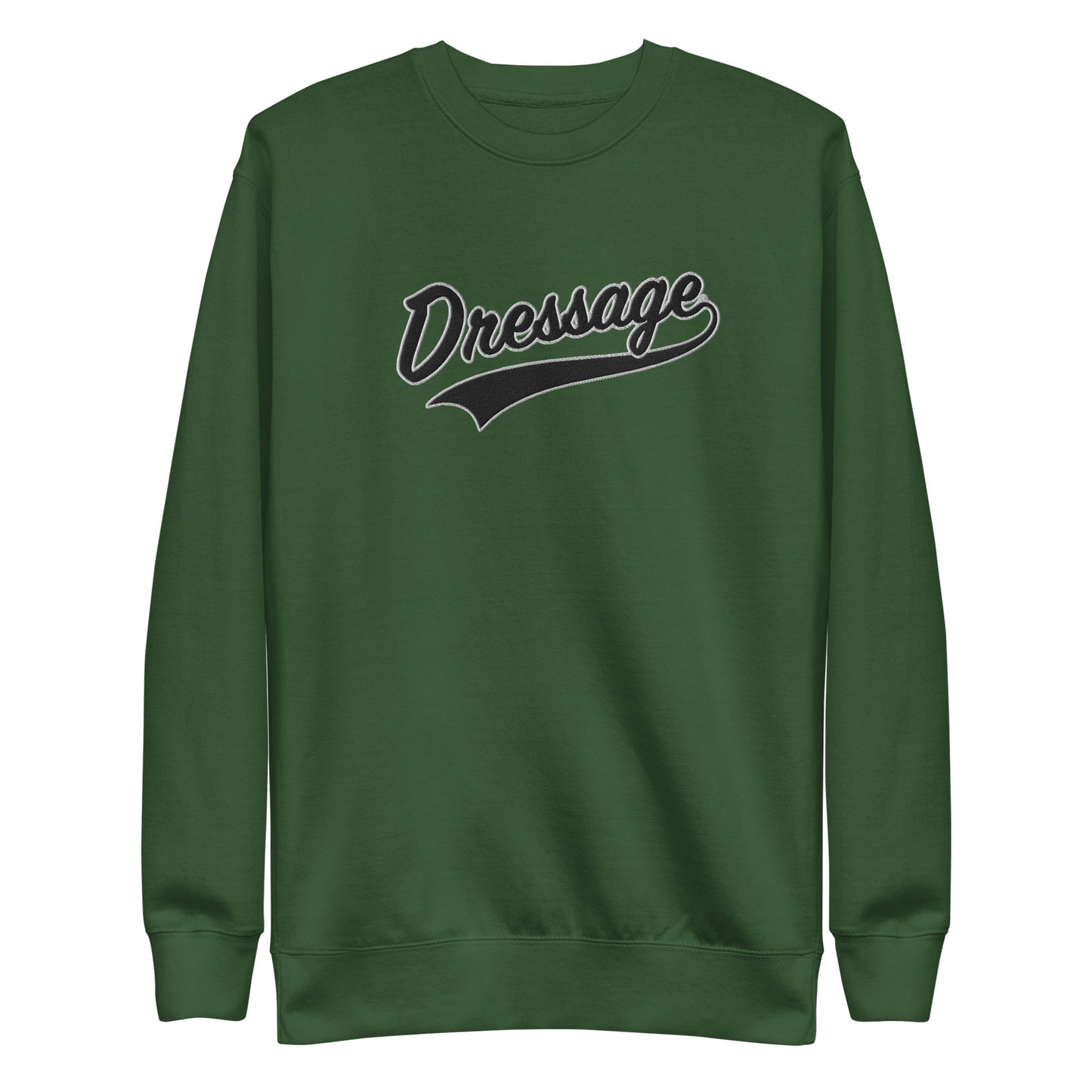 Unisex Premium Sweatshirt - Sporty Logo Dressage - Embroidered