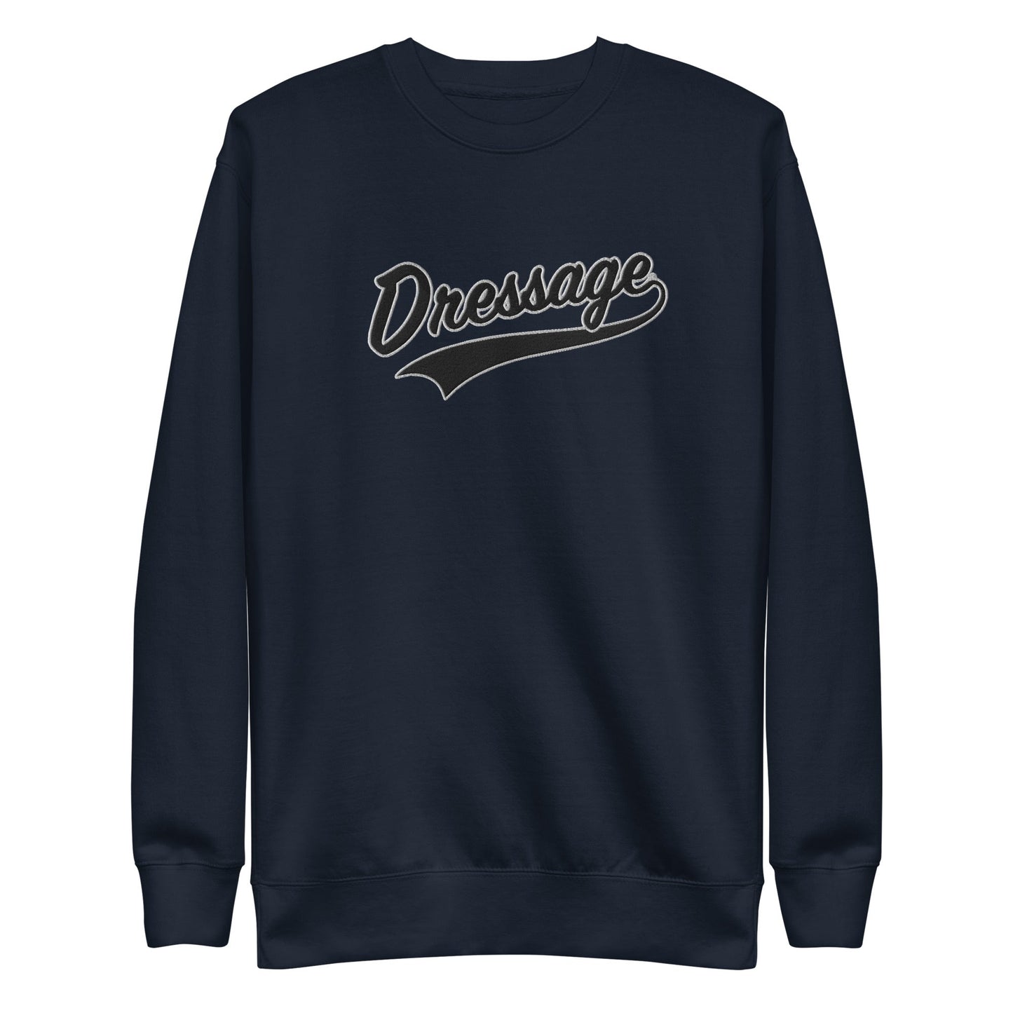 Unisex Premium Sweatshirt - Sporty Logo Dressage - Embroidered