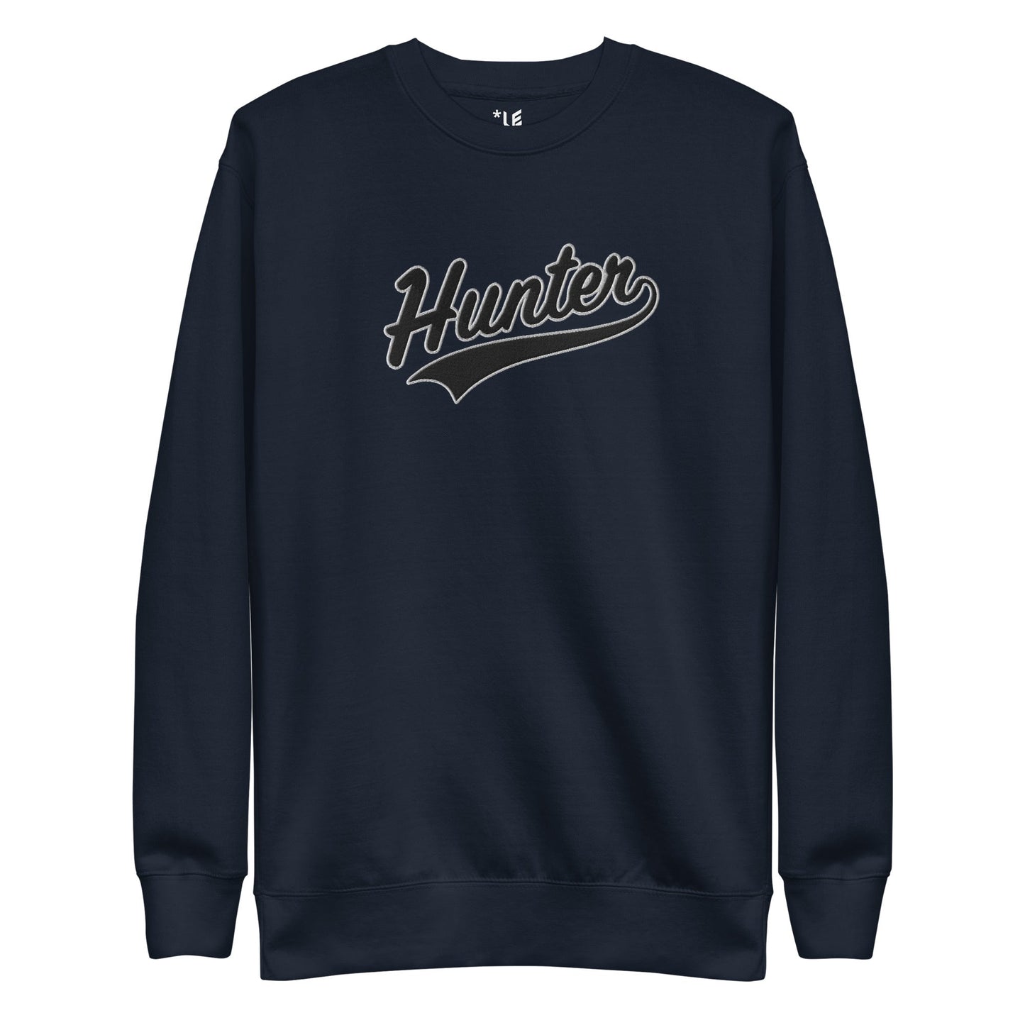 Unisex Premium Sweatshirt - Sporty Logo Hunter - Embroidered