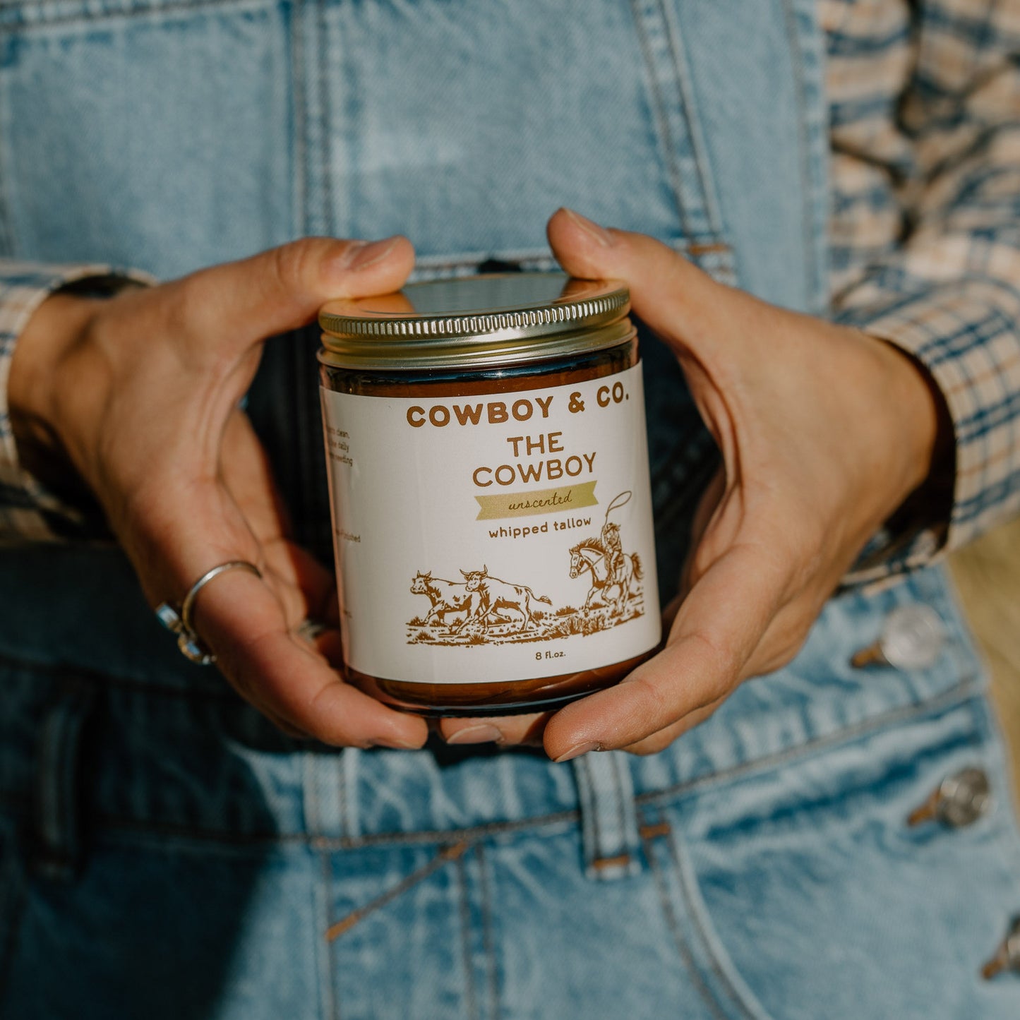 The Cowboy - Organic Unscented Whipped Tallow Moisturizer