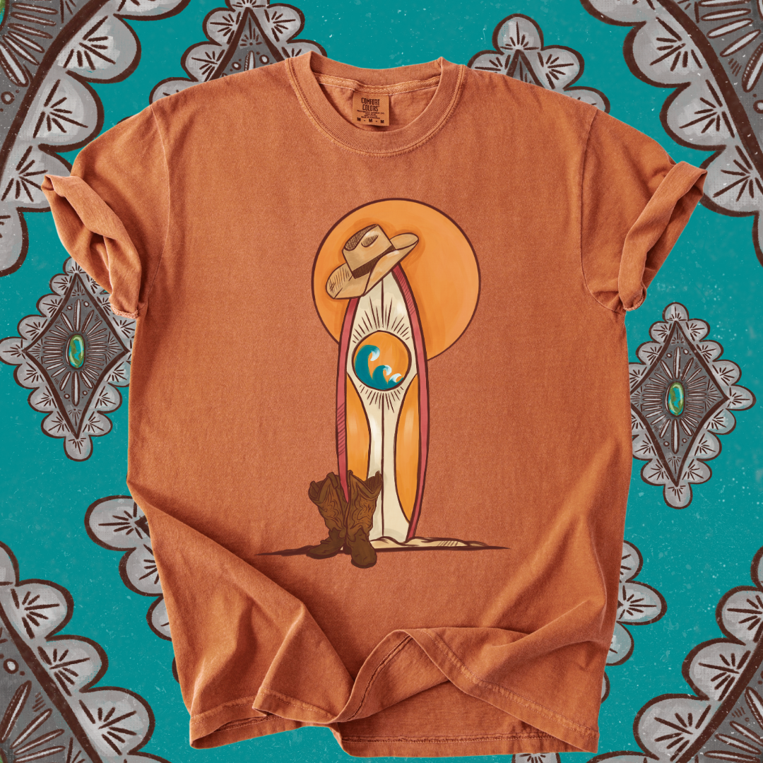 Coastal cowboy tee