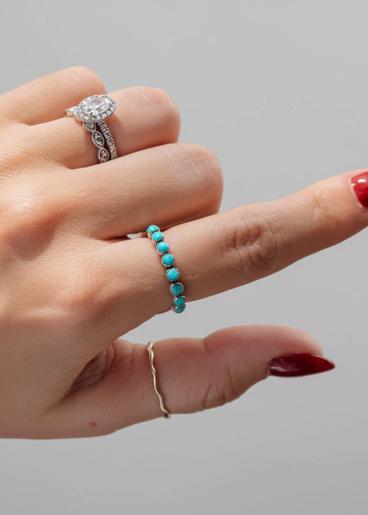 Watauga Turquoise Stacker Ring