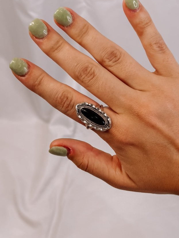 Waverly Black Onyx Ring