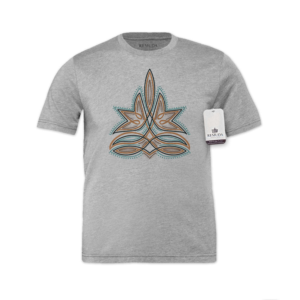 Western Boot Stitch - Adult Unisex Western Tee T-Shirt
