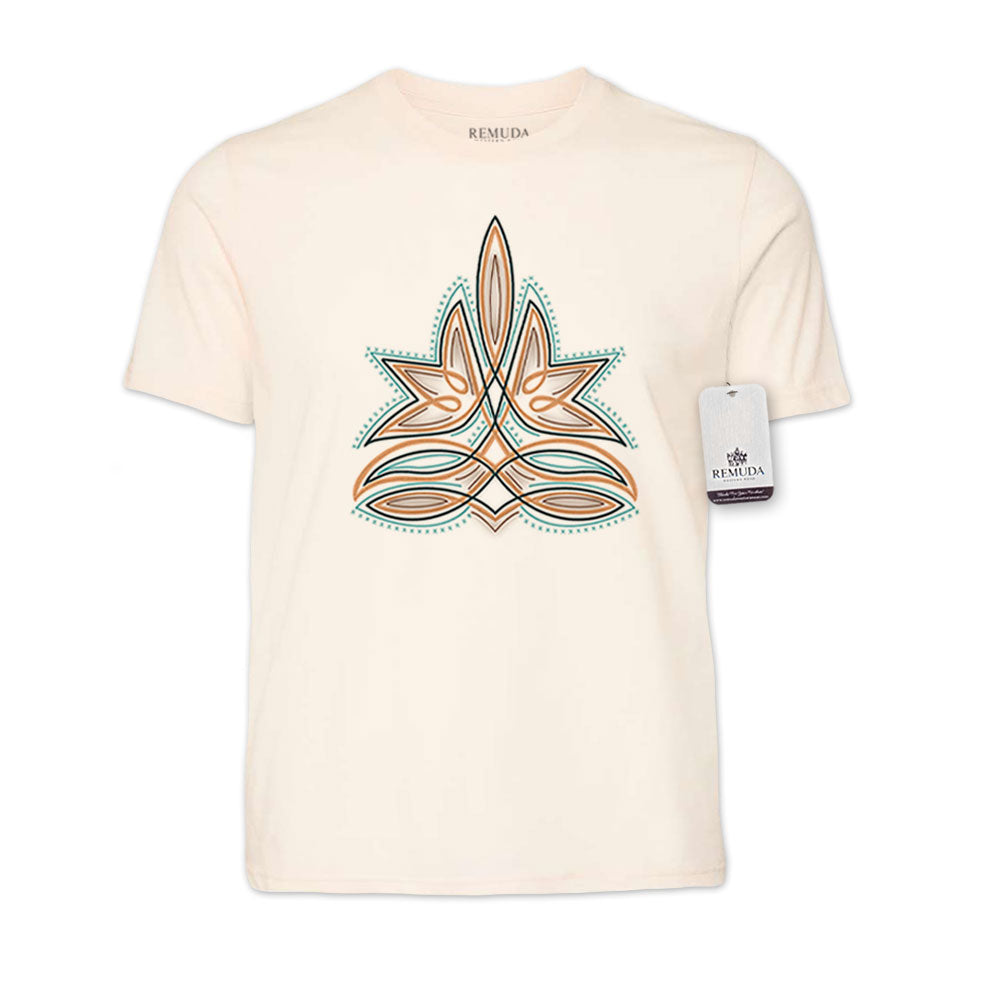 Western Boot Stitch - Adult Unisex Western Tee T-Shirt