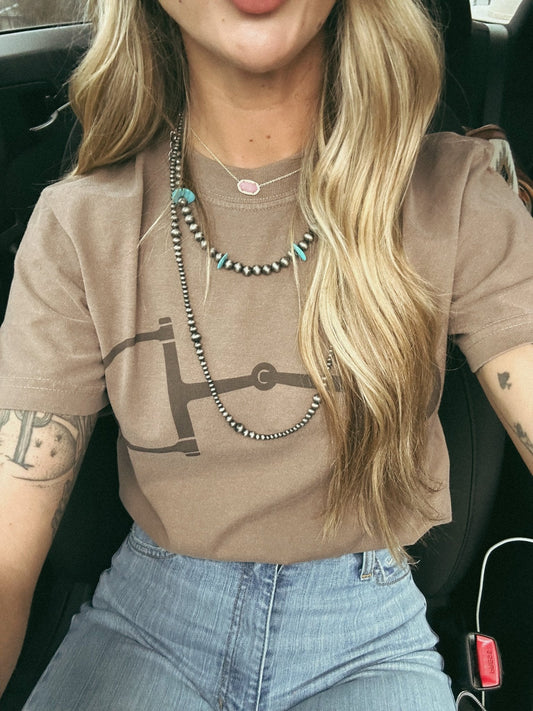 Western Horse Bit Graphic Tee