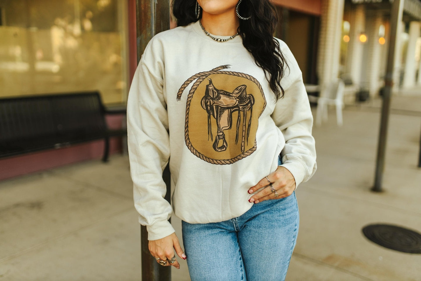 Western Saddle Graphic