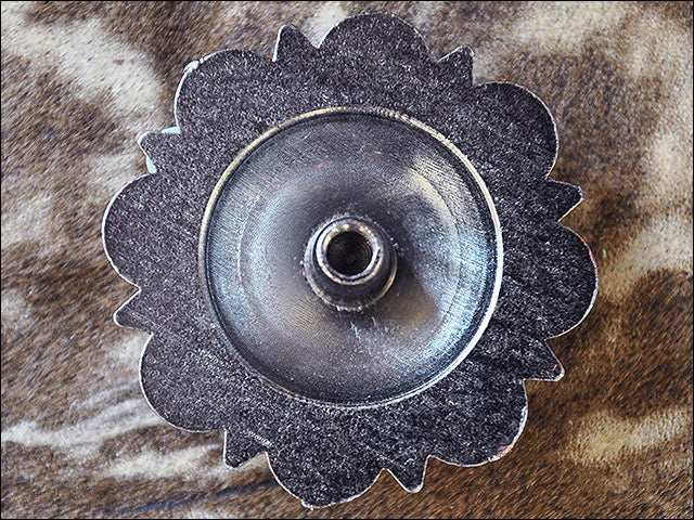 1.5" Hilason Western Style Silver Berry Rhinestone Bling Tack Headstall Saddle Concho Yellow