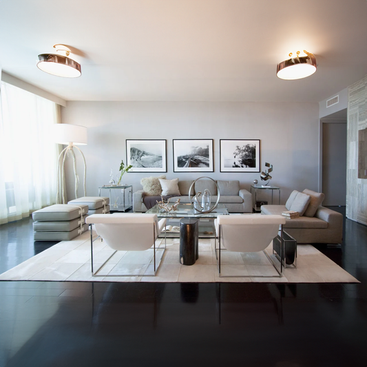Rhodes White Cowhide Rug