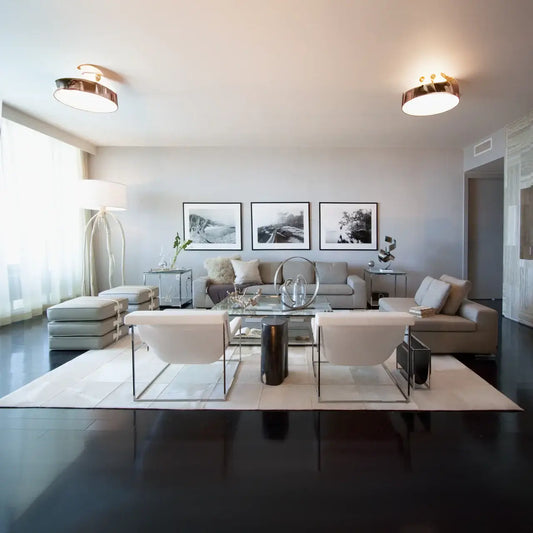 Rhodes White Cowhide Rug