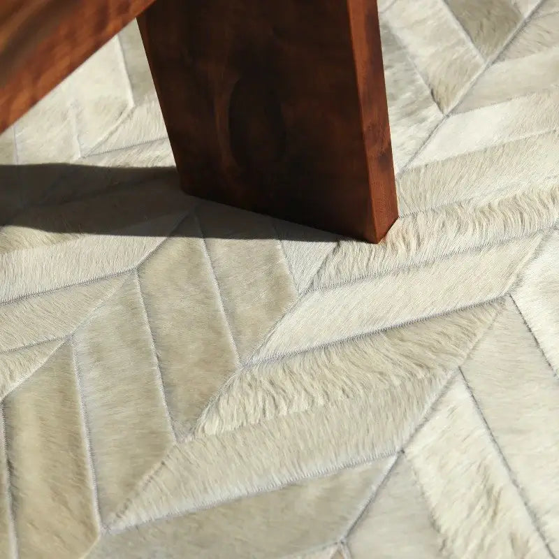 CHEVRON Cowhide Rug