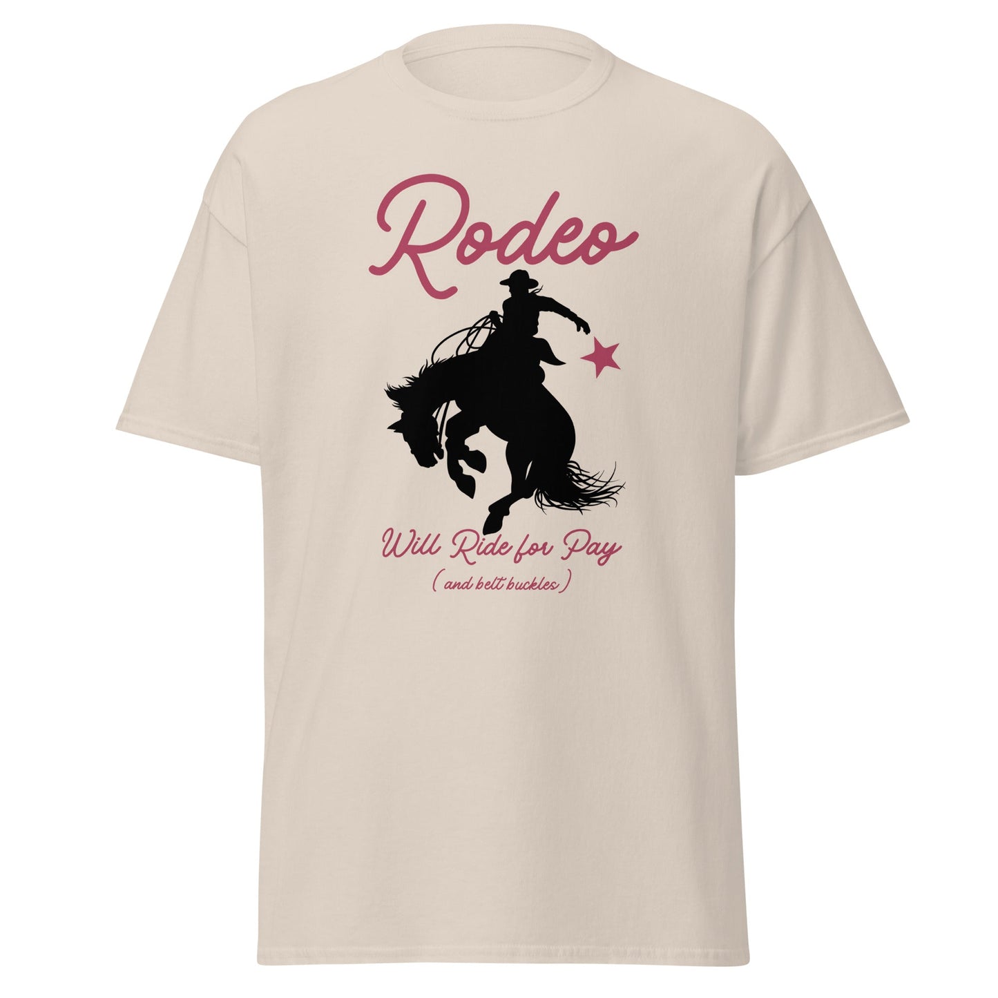 Will Ride For Pay Tee