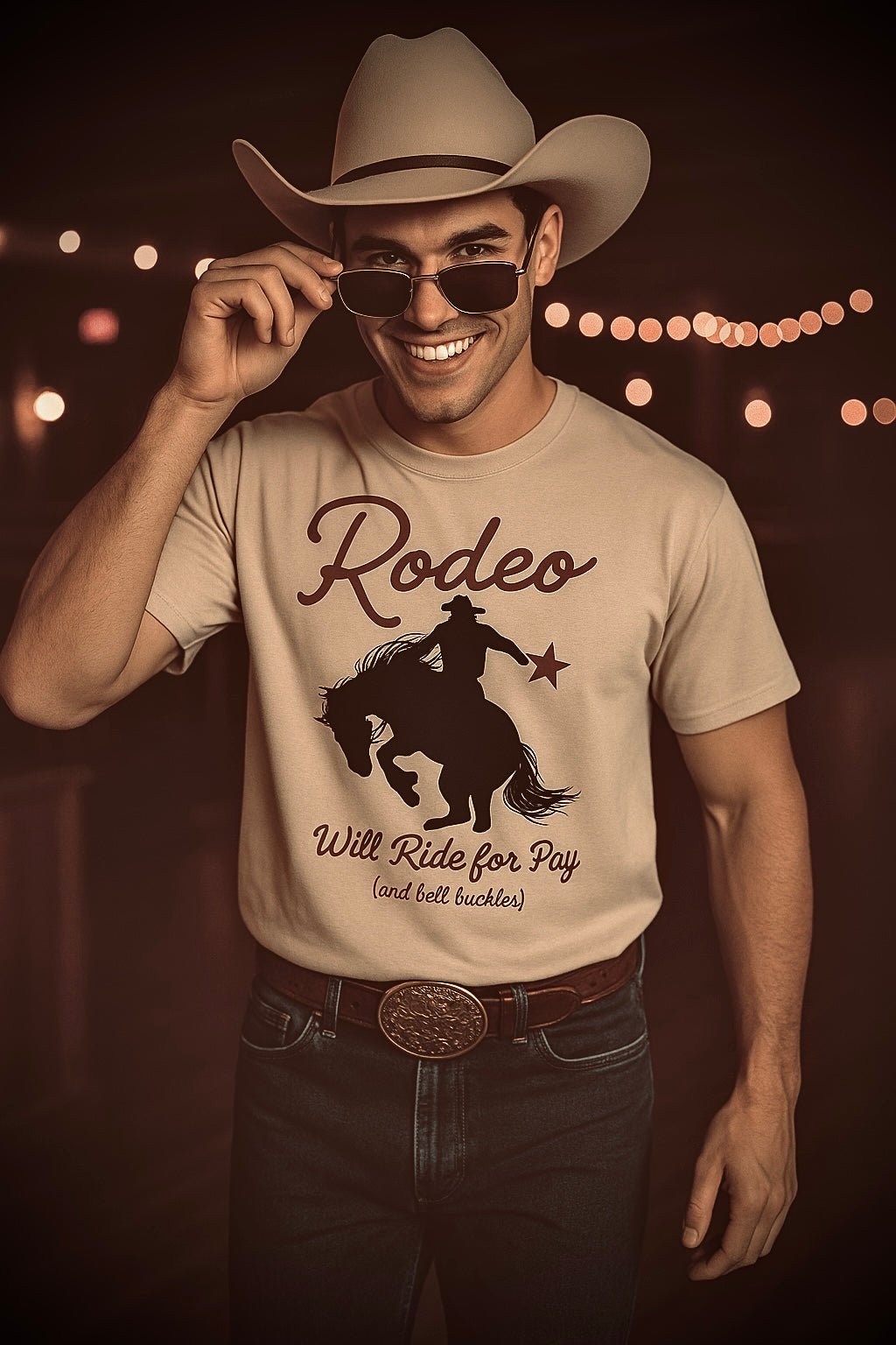 Will Ride For Pay Tee
