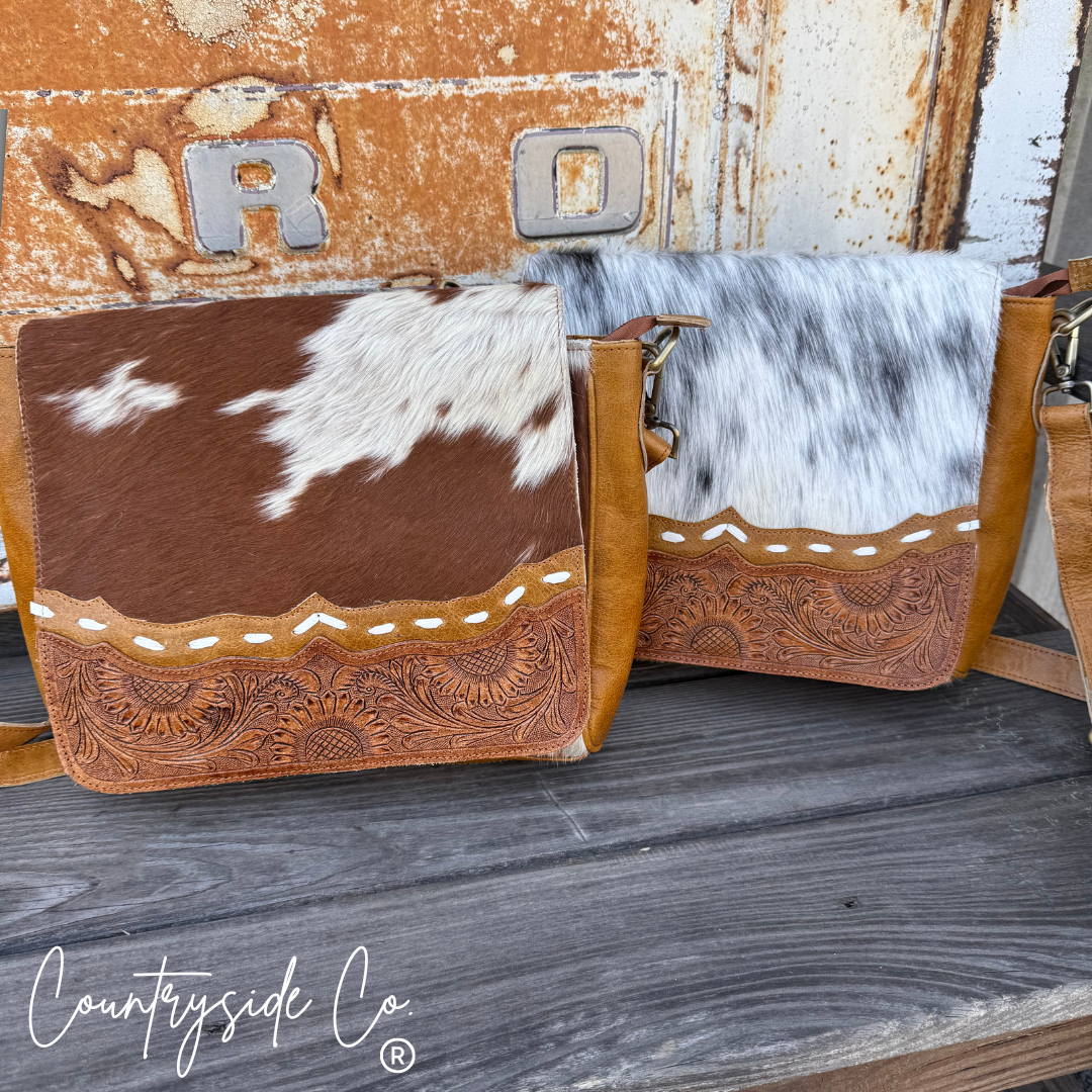 Willow Cowhide Concealed Carry Purse