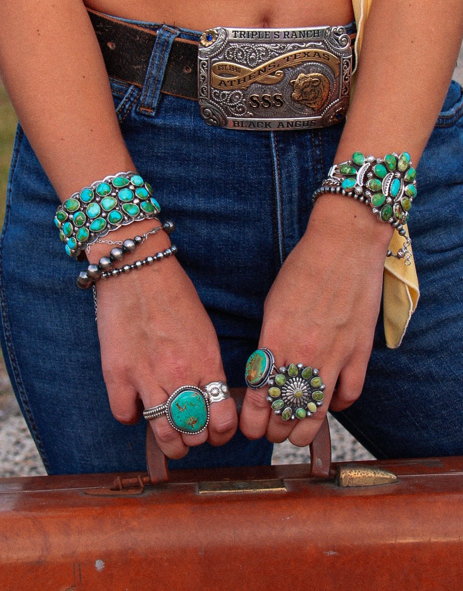 Windom Sonoran Gold Turquoise Ring