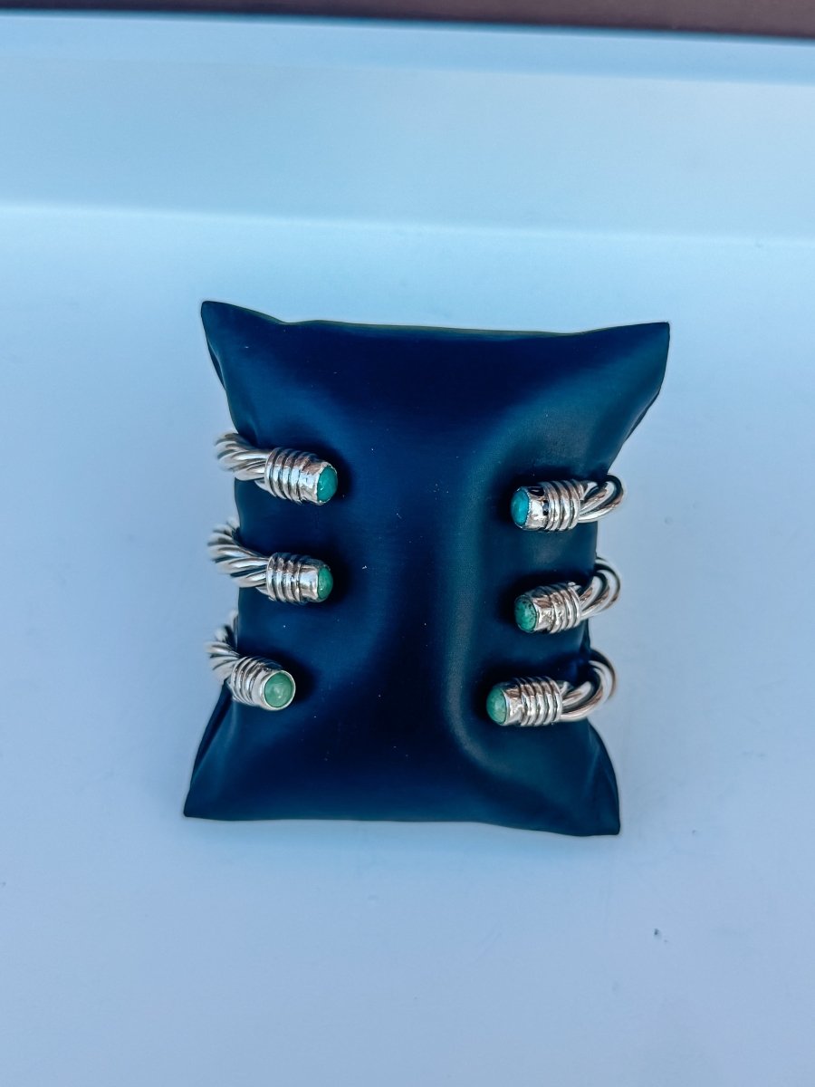 Wylie Turquoise Cable Cuff Bracelet