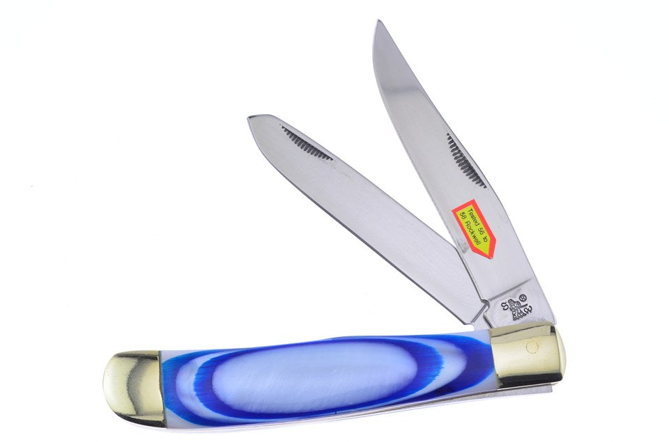 Steel Warrior - Trapper blue swirl